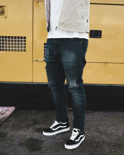 Stonewashed Baggy Fit Jeans