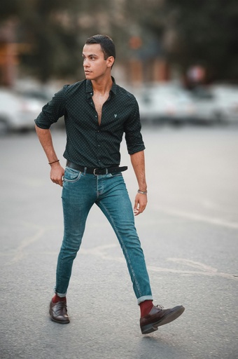 Raw Indigo Denim Pants