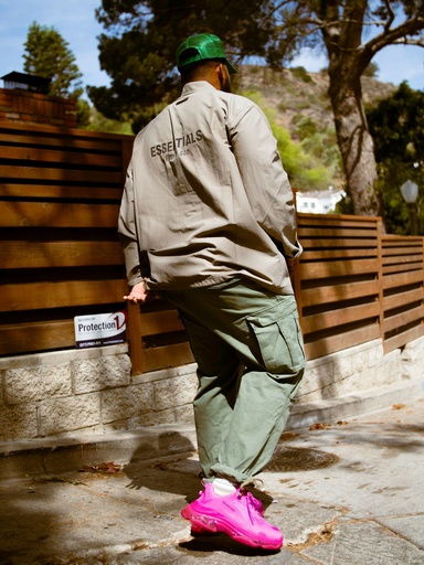 Dark Olive Parachute Pants